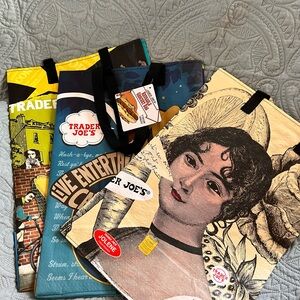 Artistic Tote Bag Set Trader Joe’s